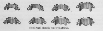 Woodward double-screw matrices